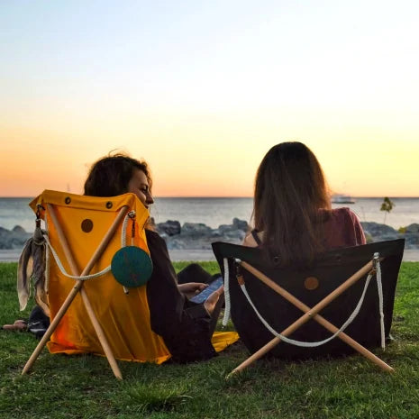 THE JOYBED - CAMPING AND BEACH CHAIR(NAVY)